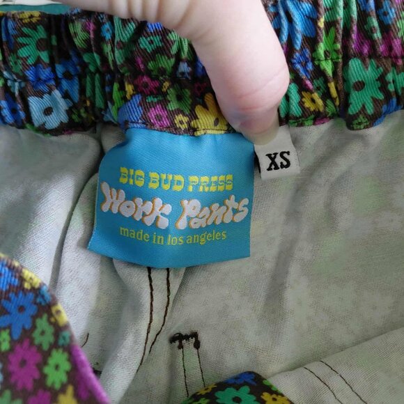 Big Bud Press Work Pants Floral Pattern - Picture 4 of 4